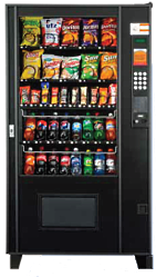 Combo Vending Machine for snacks and drinks
